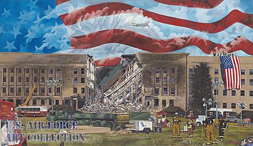 THE PENTAGON AFTER 9/11/01
